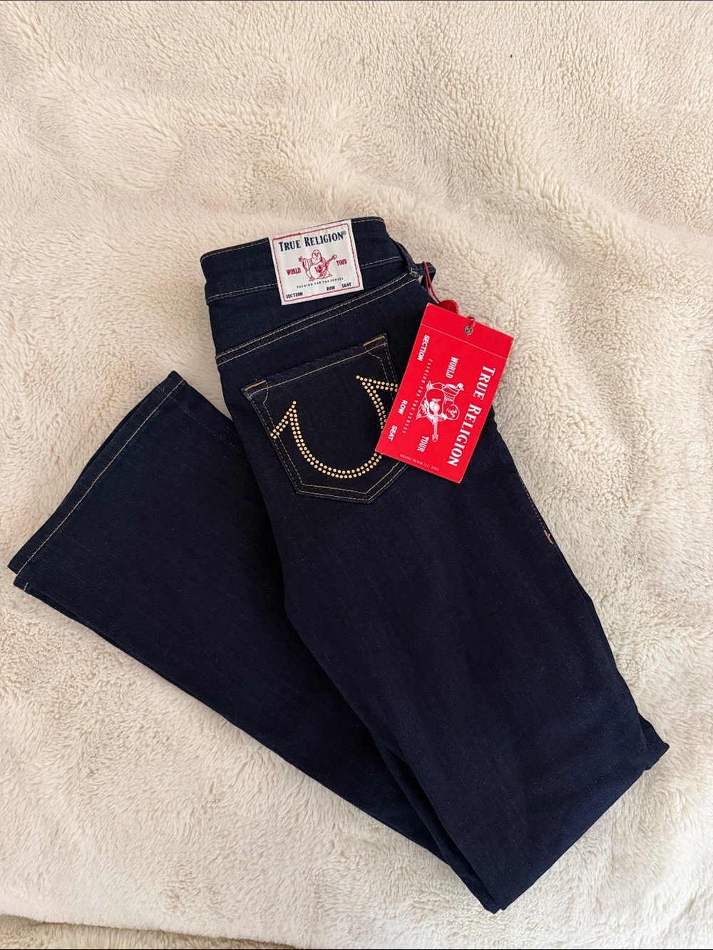True Religion Women’s Jeans Becca Bootcut Gold hardware Sz 29 NWT